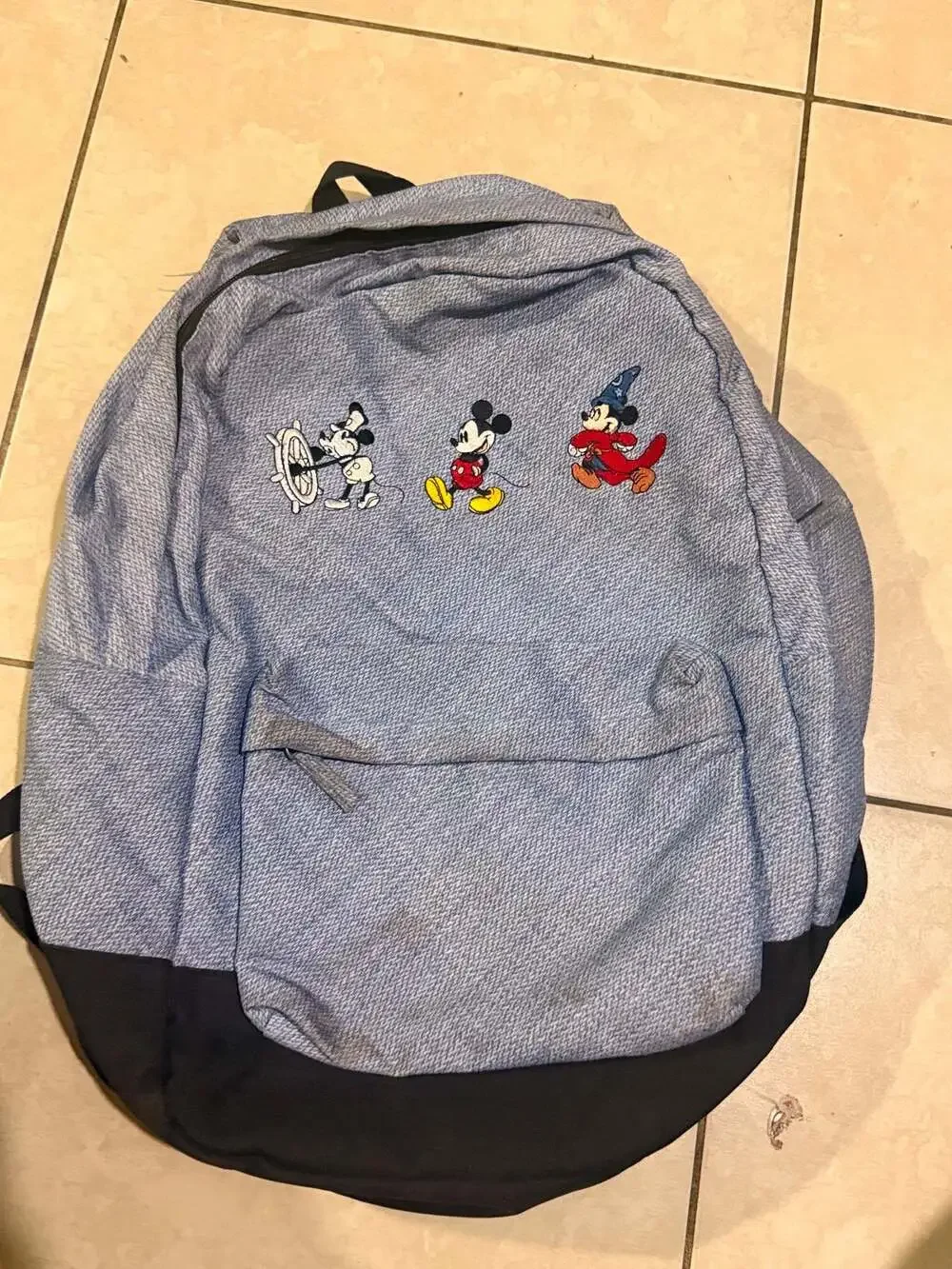 Disney Store Mickey Mouse Through the Years Backpack